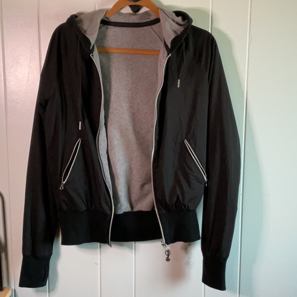 Lululemon Athletica Black and Gray Jacket